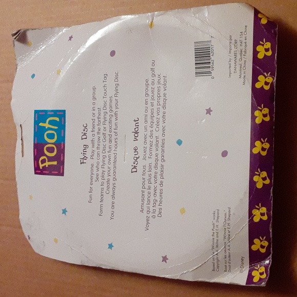 Winnie The Pooh Flying Disc NEW Disney FRISBEE - Picture 2 of 4